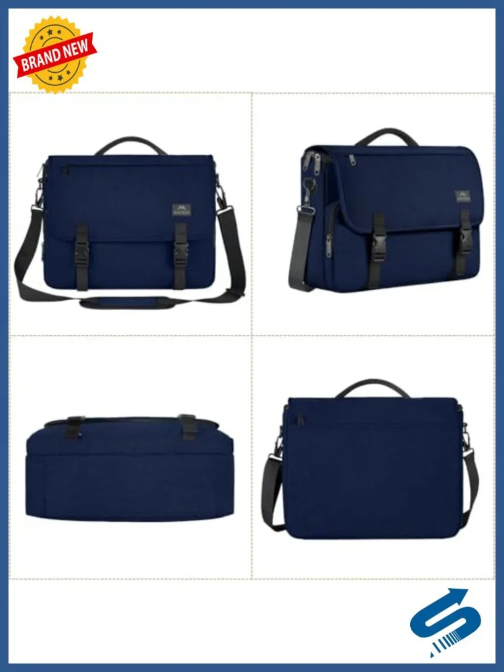 Lightweight Messenger Bag for Men Laptop 17.3